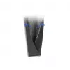 Treccia di schermatura EMI DeLOCK 1 m x 30 mm nero