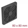 Griglia per ventola DELOCK 67311, ABS, nero, 87×87 mm, interasse di montaggio 71,5×71,5 mm
