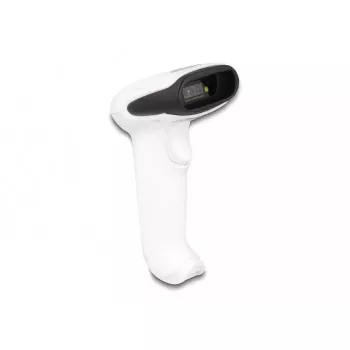 Lettore di codici a barre portatile DeLOCK 90587 1D 2D wireless Bluetooth USB bianco