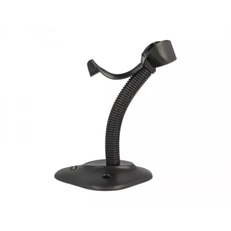Supporto DeLOCK per lettore di codici a barre con staffa flessibile nero