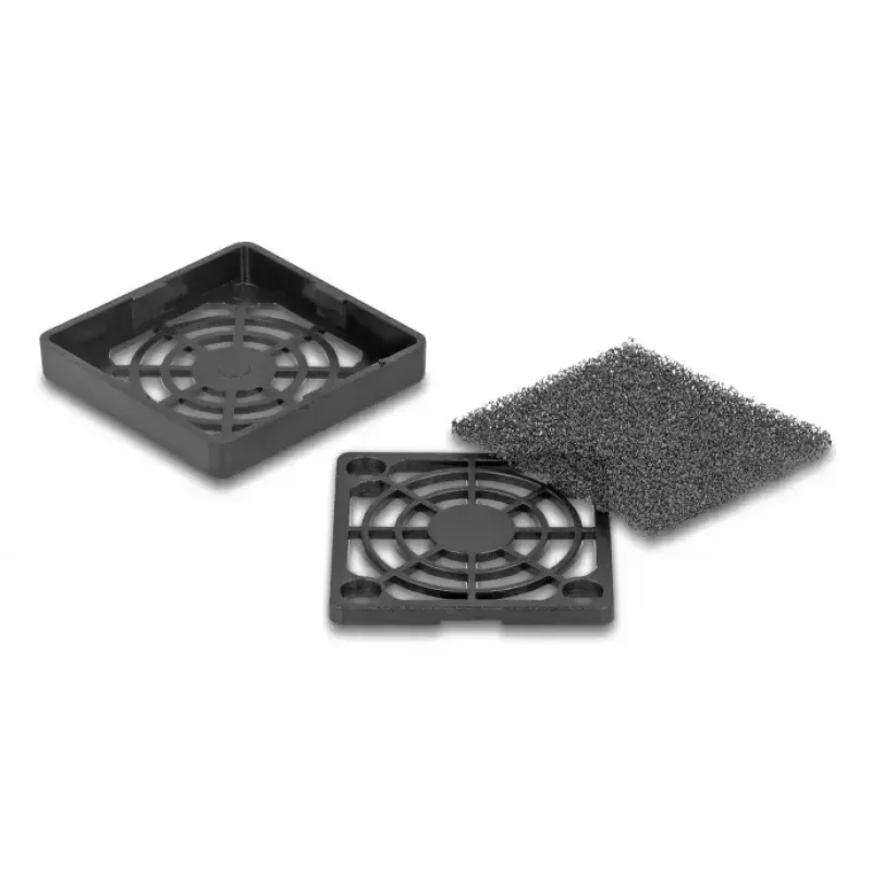 Griglia per ventola DeLOCK 67309 ABS nero 43,5 mm 32x32 mm