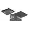 Delock 67313 griglia per ventola con filtro antipolvere 120 x 120 mm, nera