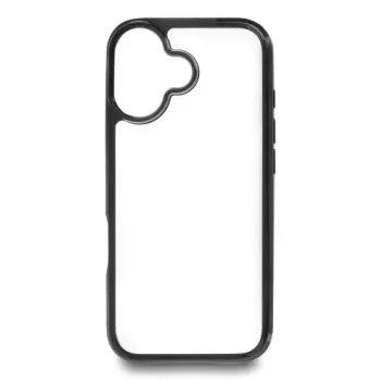 Custodia protettiva per iPhone 17 di DELOCK, nero trasparente, compatibile con schermo da 16 cm (6,3