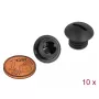 Tappo per tubo DeLOCK 60228 nero nylon