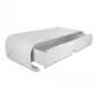 Supporto per monitor DeLOCK 18324 con cassetto bianco