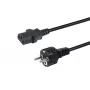 Equip 112111 cavo di alimentazione CEE 7/7 a IEC C13, maschio/femmina, PVC, 3 m, nero