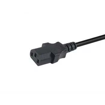 Cavo di alimentazione EQUIP 112111 — CEE7/7 a IEC C13, H05VV-F3G, 3 m, 10 A, 250 V, nero