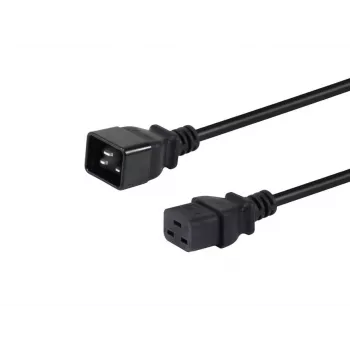 Equip 112130 Cavo di alimentazione nero 1,8 m IEC C20 IEC C19