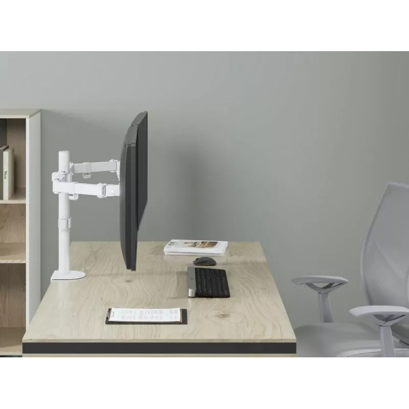 Equip Supporto da tavolo regolabile per due monitor da 17