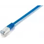 Equip Cavo patch Cat.5e F/UTP, 0,5 m, blu, 0,50 m, Cat5e, F/UTP (FTP), RJ-45, RJ-45, blu