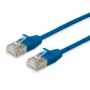 Equip Cavo patch slim Cat.6A F/FTP 0,15 m blu 10000 Mbit/s