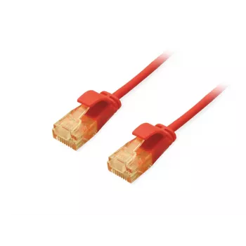 Cavo patch slim Equip Cat.6A U/UTP 0,25 m rosso 10000 Mbit/s