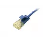 Cavo patch slim Equip Cat.6A U/UTP 0,5 m blu
