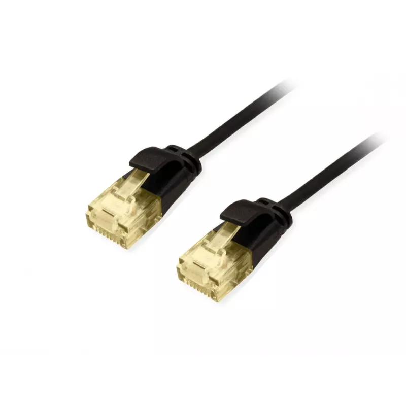 Cavo patch slim Equip Cat.6A U/UTP 0,25 m nero 10000 Mbit/s