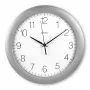 Hama Teneriffa orologio analogico rotondo argento, bianco