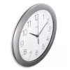 Hama Teneriffa orologio analogico rotondo argento, bianco