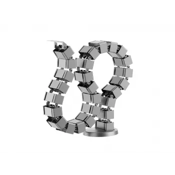 Canalina passacavi Equip Deluxe cable management spine grigio