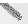 Canalina passacavi Equip Deluxe cable management spine grigio
