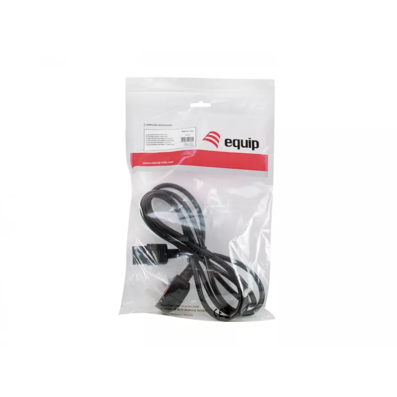 Cavo di alimentazione Equip UK, C13 su BS1363, 2 m, nero, fusibile 10 A