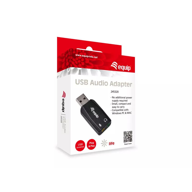 Adattatore audio USB Equip 245320