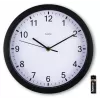 Hama Elba orologio al quarzo rotondo nero, bianco