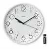 Hama Salina orologio al quarzo rotondo bianco