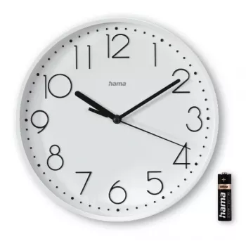 Hama Salina orologio al quarzo rotondo bianco