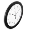 Hama Teneriffa orologio analogico rotondo nero, bianco