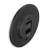 Hama Teneriffa orologio analogico rotondo nero, bianco