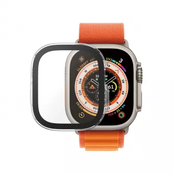 PanzerGlass ® Full Body trasparente con D3O® Apple Watch Ultra | Ultra 2 | 49mm