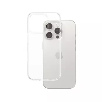 PanzerGlass ® HardCase trasparente iPhone 16 Pro, cover, Apple, Apple - iPhone 16 Pro, trasparente