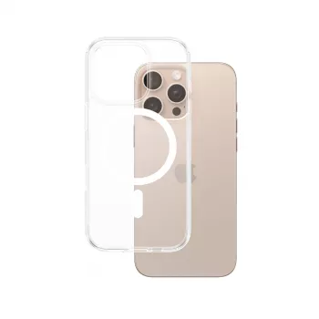 Cover PanzerGlass HardCase trasparente compatibile MagSafe iPhone 16 Pro Max