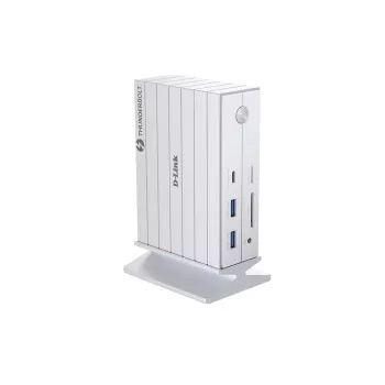D-Link DUF-E01/E dock per laptop/replicatore di porte con filo Thunderbolt 4 bianco