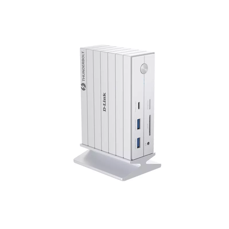D-Link DUF-E01/E dock per laptop/replicatore di porte con filo Thunderbolt 4 bianco