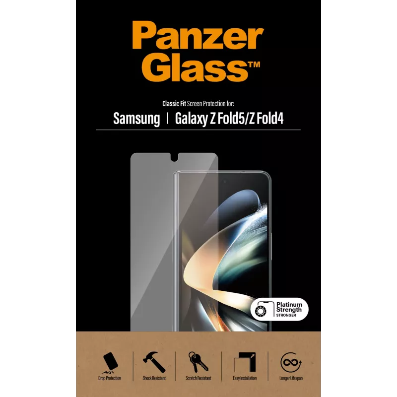 Pellicola protettiva per display PanzerGlass per Samsung Galaxy Z Fold4 antibatterica antigraffio