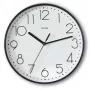 Hama Salina Orologio al quarzo rotondo nero, bianco