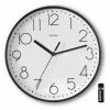 Hama Salina Orologio al quarzo rotondo nero, bianco