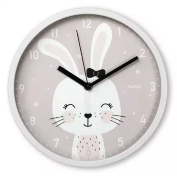 Hama Maui Orologio al quarzo rotondo grigio, bianco