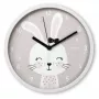 Hama Maui Orologio al quarzo rotondo grigio, bianco