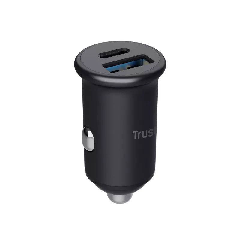 Accendisigari TRUST Maxo Universal nero ricarica rapida auto 12-24V