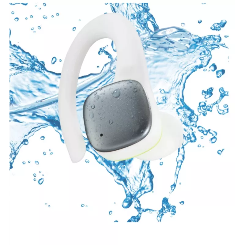 Hama Spirit Athletics cuffie True Wireless Stereo (TWS) ad archetto sport Bluetooth bianco, giallo