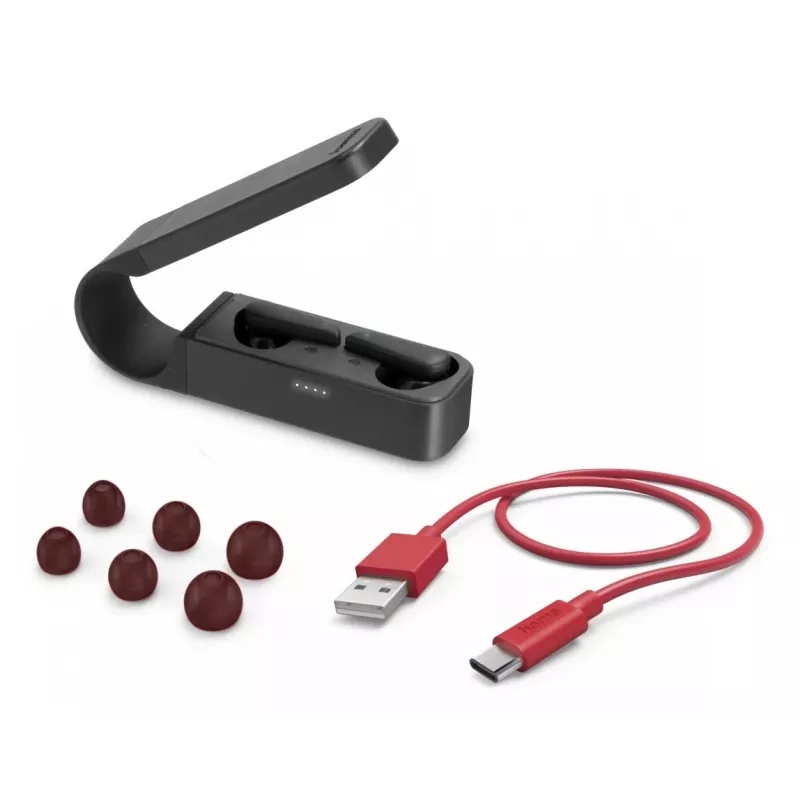 Hama Spirit Pocket II cuffie True Wireless Stereo (TWS) in-ear chiamate/musica Bluetooth nero
