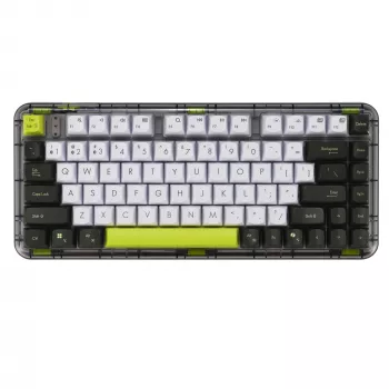 ASUS Jelly75 KD201 tastiera meccanica, layout 75%, USB, RF Wireless e Bluetooth, multicolore