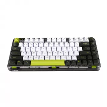 ASUS Jelly75 KD201 tastiera meccanica, layout 75%, USB, RF Wireless e Bluetooth, multicolore
