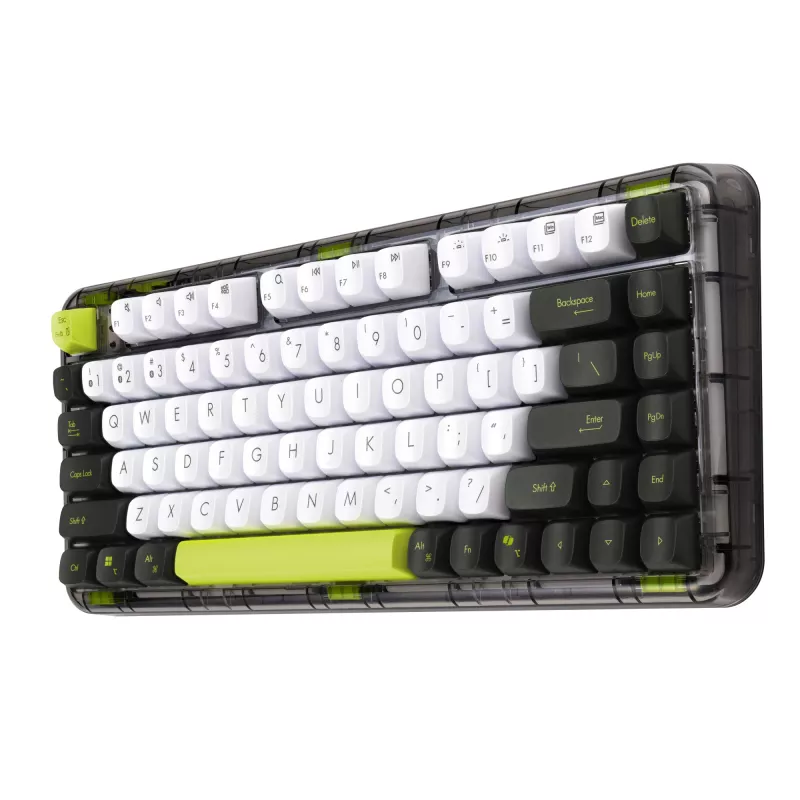 ASUS Jelly75 KD201 tastiera meccanica, layout 75%, USB, RF Wireless e Bluetooth, multicolore