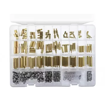 Set di montaggio DeLOCK 18349 trasparente giallo nichel acciaio