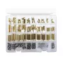 Set di montaggio DeLOCK 18349 trasparente giallo nichel acciaio