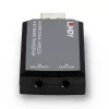 Lindy extender IR wireless bidirezionale, ricetrasmettitore, trasmettitore e ricevitore AV, 150 m, con filo, nero