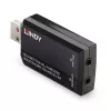 Lindy extender IR wireless bidirezionale, ricetrasmettitore, trasmettitore e ricevitore AV, 150 m, con filo, nero