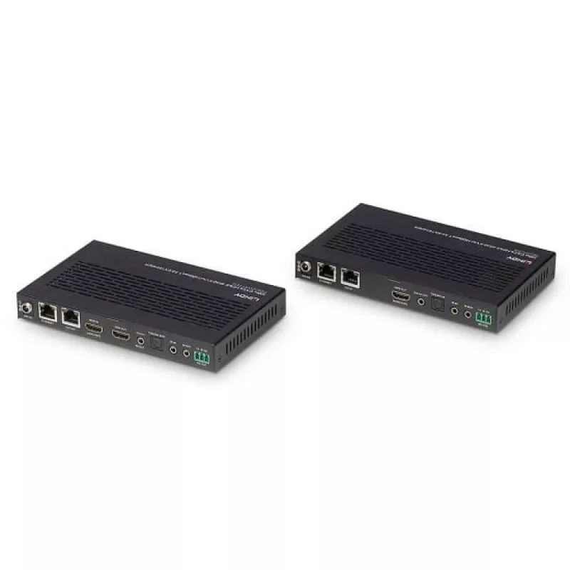Lindy extender KVM HDBaseT 3.0 Cat.6A HDMI 4K60, audio, IR e RS-232 100 m
